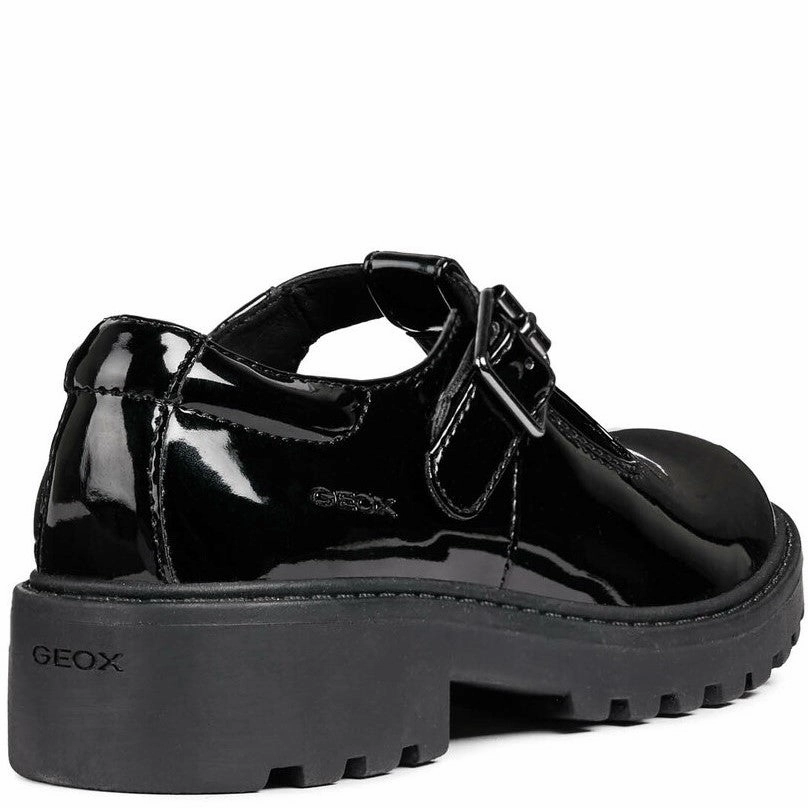 Geox J Casey G. E Buckle Junior School Shoes