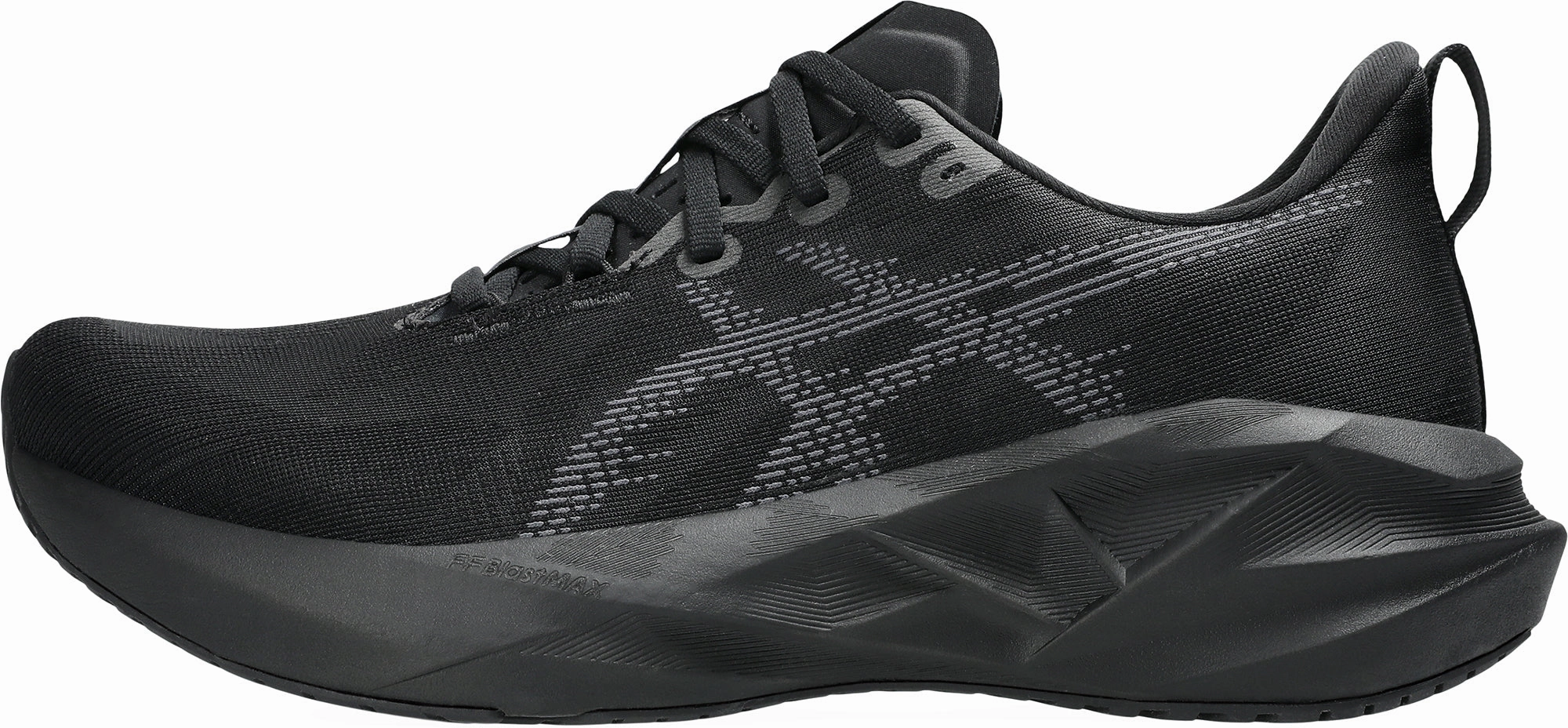 Asics NovaBlast 5 Mens Running Shoes - Black Asics Throwing Shoes