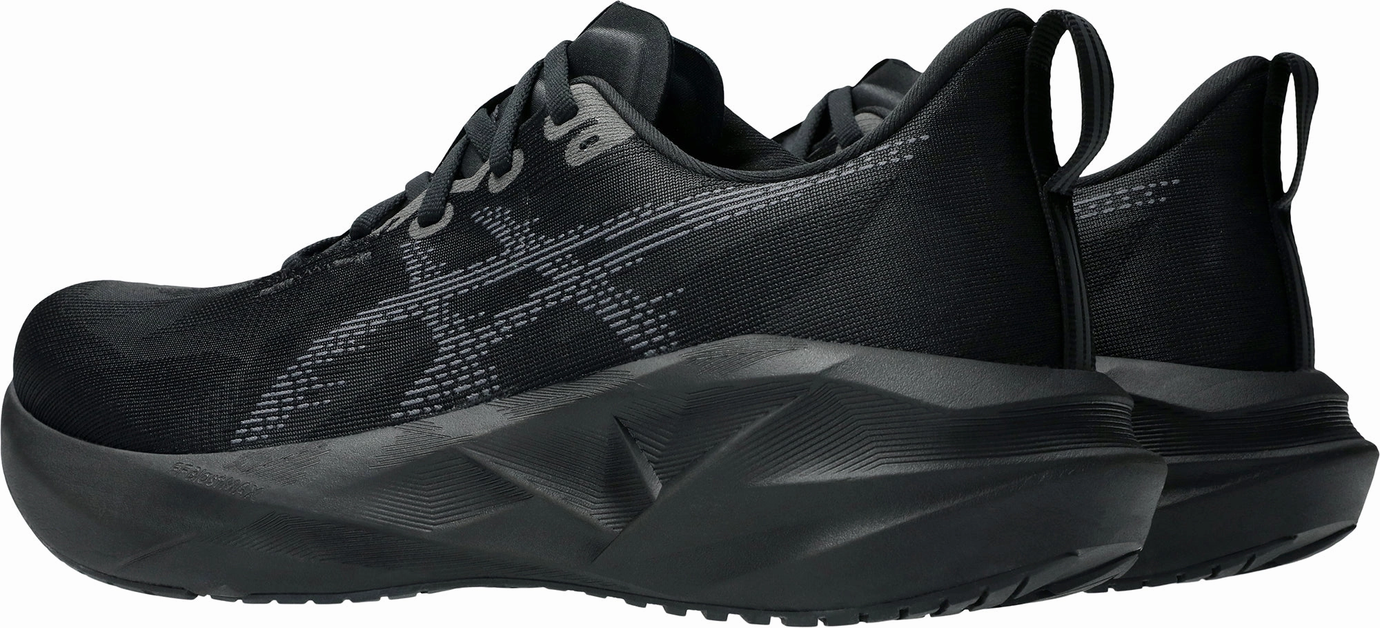 Asics NovaBlast 5 Mens Running Shoes - Black Asics Running Shoes For Pronators