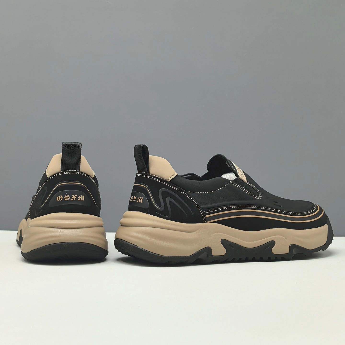 Men's Fashion Breathable Leather Casual Loafers Golf Le Fleur Loafers