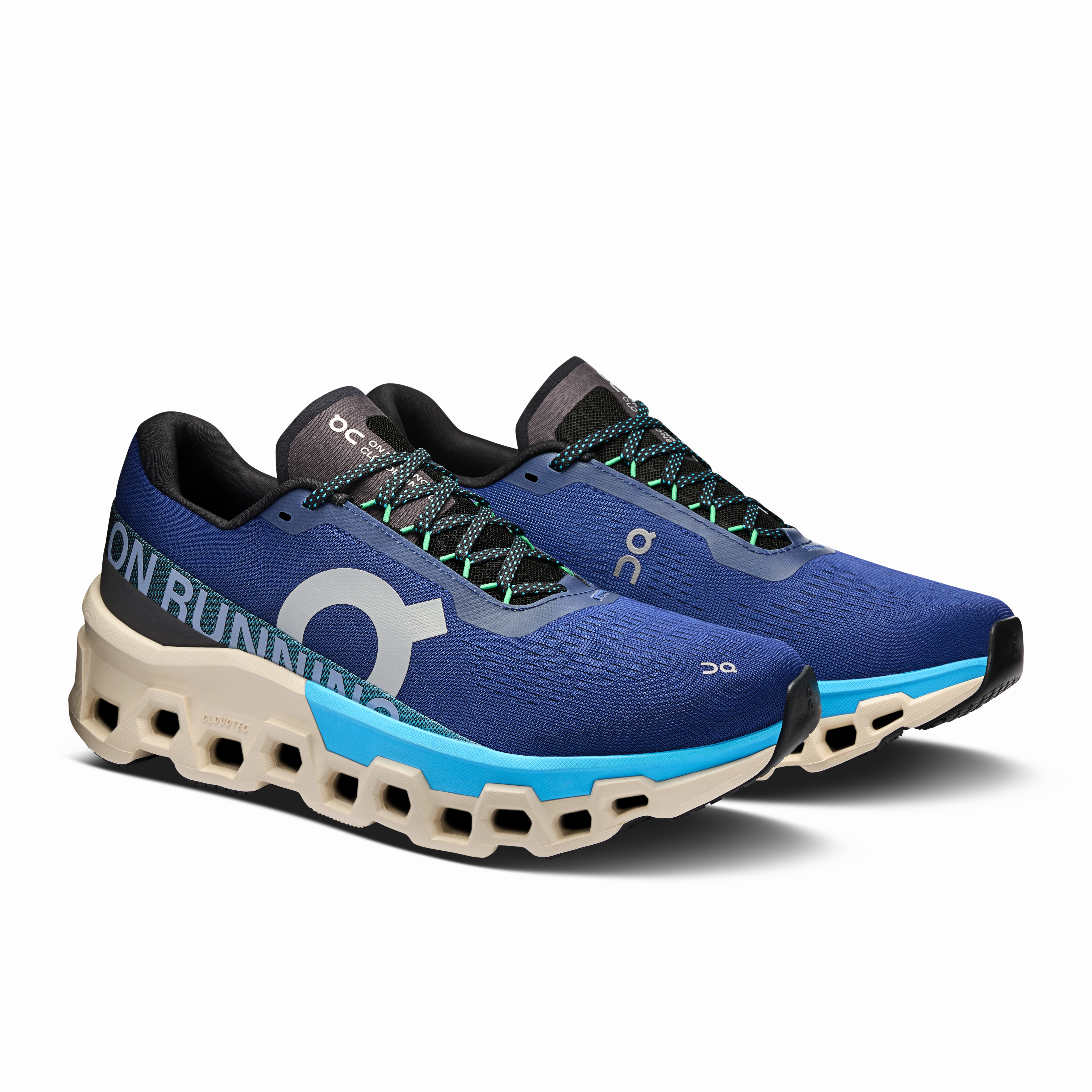 Best Running Shoe Brand On Running Men's Cloudmonster 2 Shoes - Tempest / Horizon