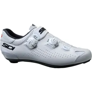 Sidi Genius 10 Road Shoes - Men's, White/White Road Comp Cycling Shoes