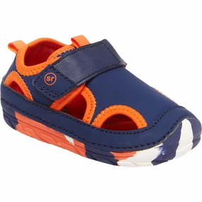 Wide Waterproof Slip-on Shoes Splash Boys Sport Memory Foam Water Shoes