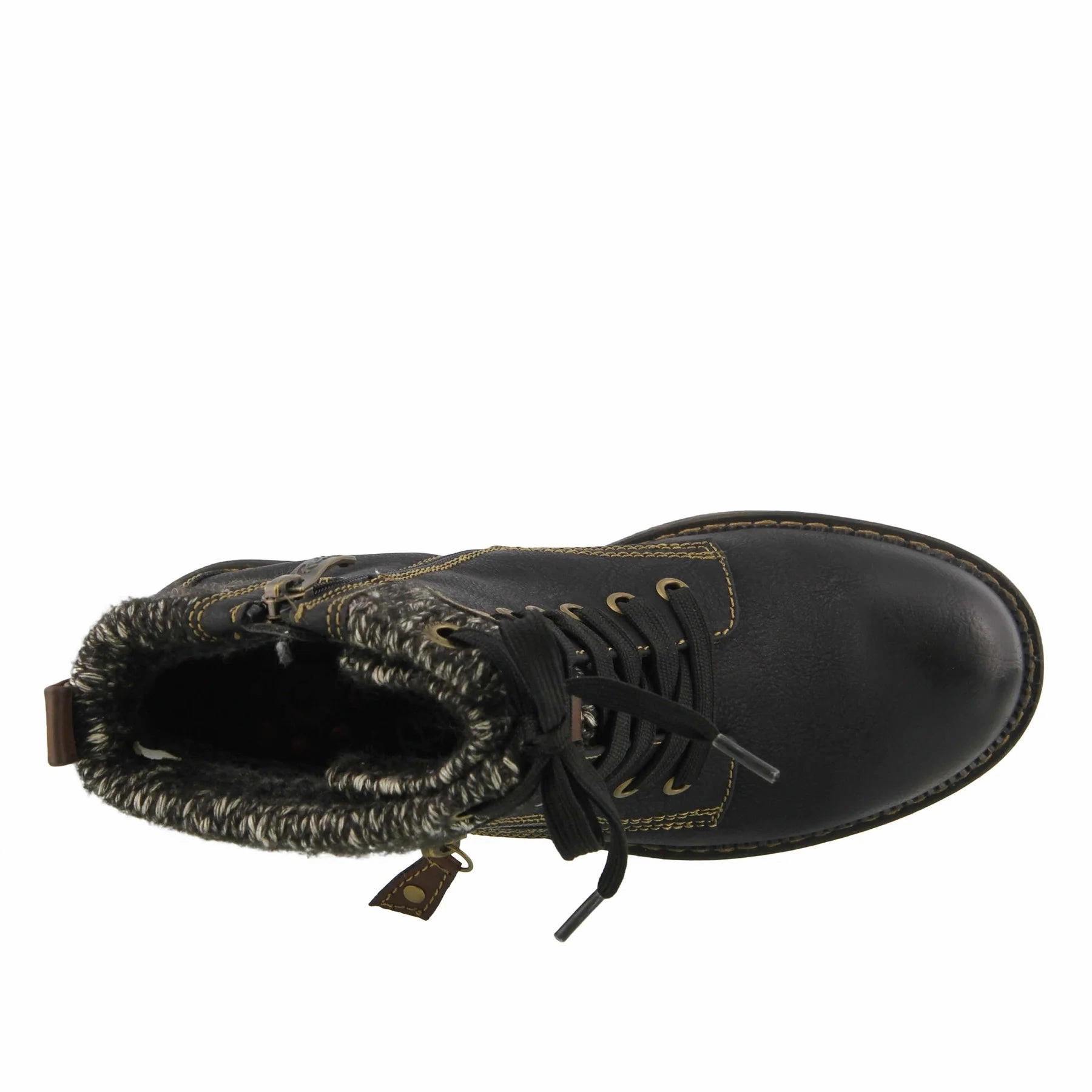 Waterproof Motorcycle Riding Shoes Spring Step Relife Khazera Water-Resistant Boot - Black