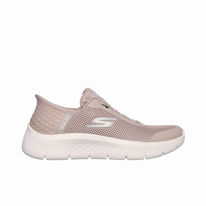 Kors Sneakers Skechers scarpa sneakers da donna Slip-ins Go Walk Flex Grand Entry 124836/TPE tortora