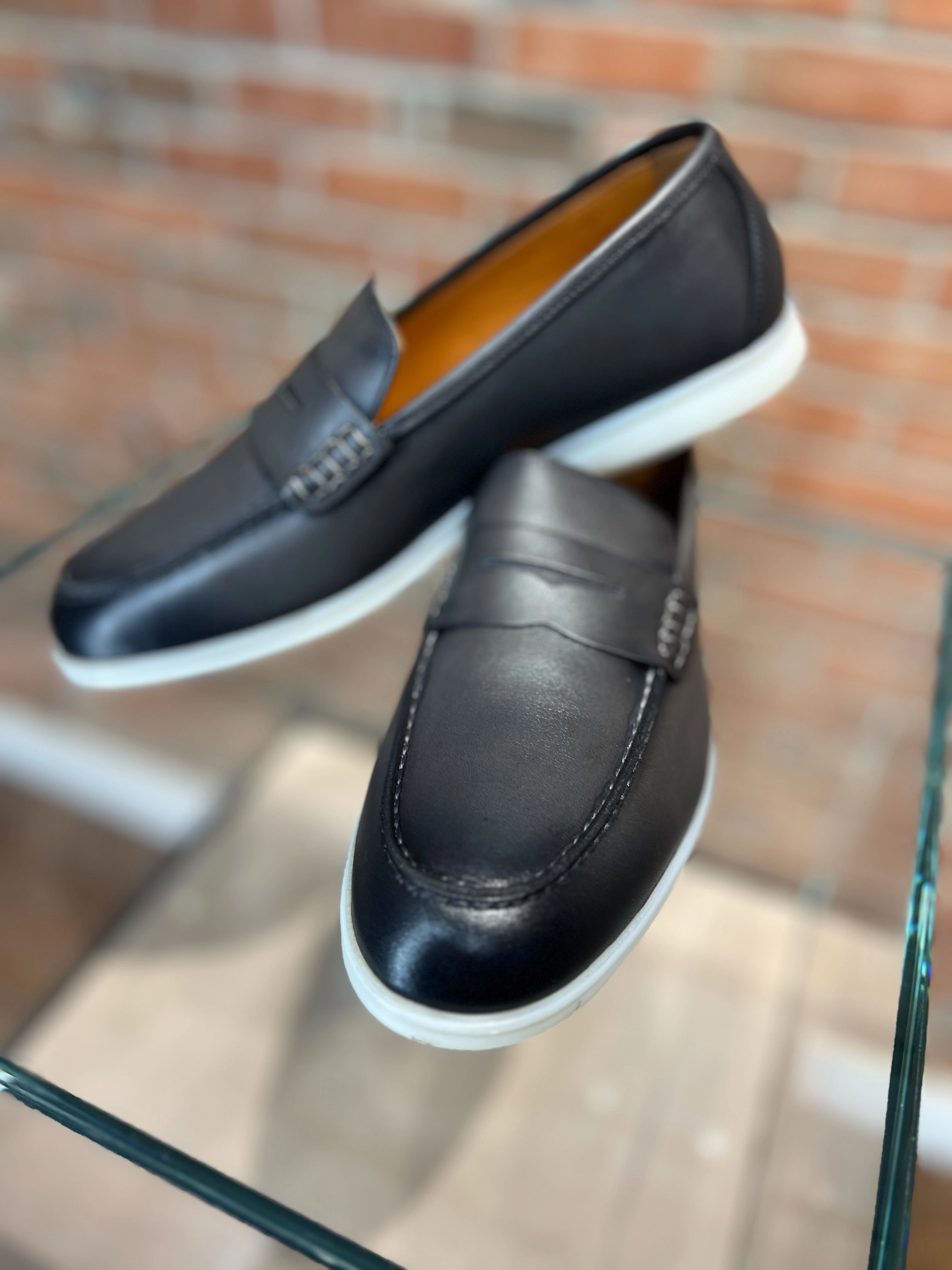 Adrian Snaffle Smooth Leather Kiltie Loafers Vercini Men's comfort Loafers