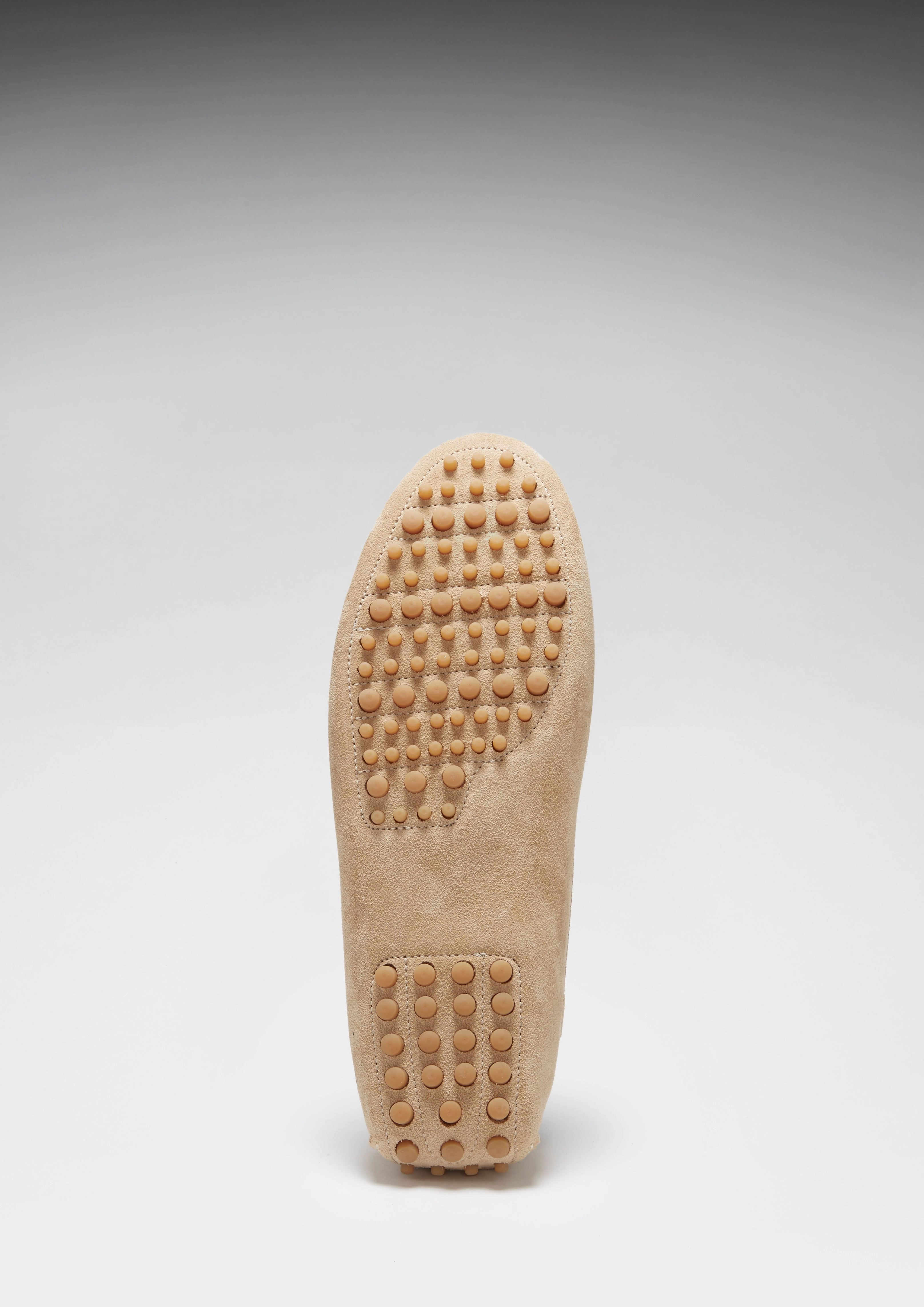 Green Loafers Laced Driving Loafers, taupe suede