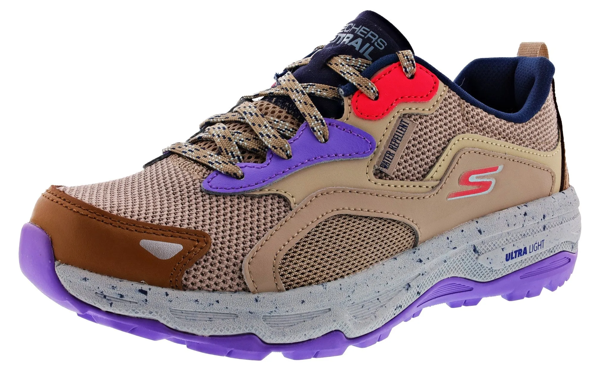 Skechers Women's Go Run Trail Altitude Backwoods Trail Running Shoes Waterproof Spray
