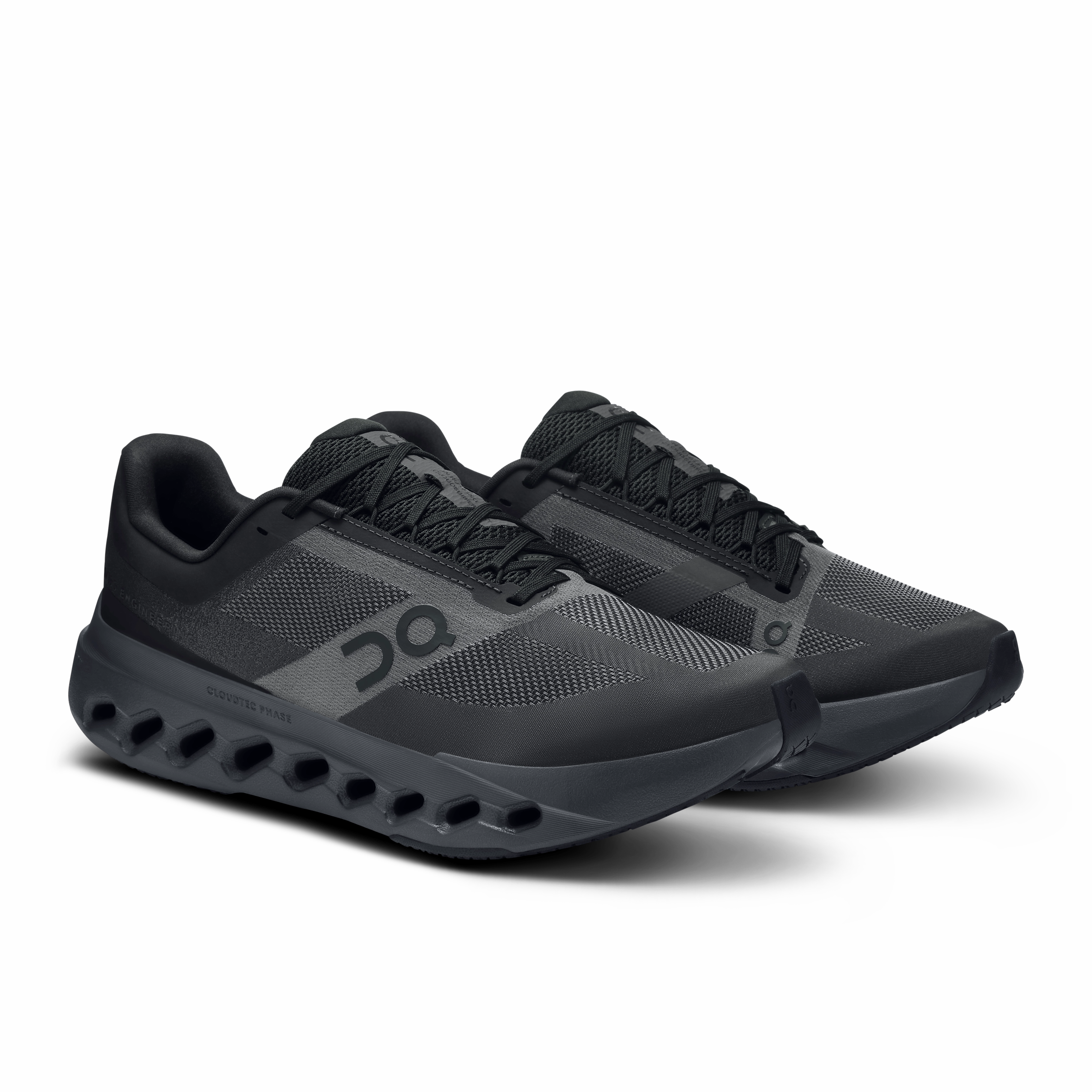 Tazon 6 Fm Running Shoes On Running Men's Cloudsurfer Next Wide Shoes - Black / Eclipse