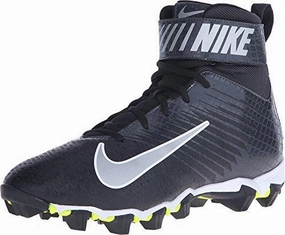 Team Soccer Cleats Strike Shark Football Cleat 7 Black/ Metallic SilverAnthracite