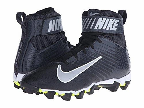 Tur Soccer Cleats Strike Shark Football Cleat 7 Black/ Metallic SilverAnthracite