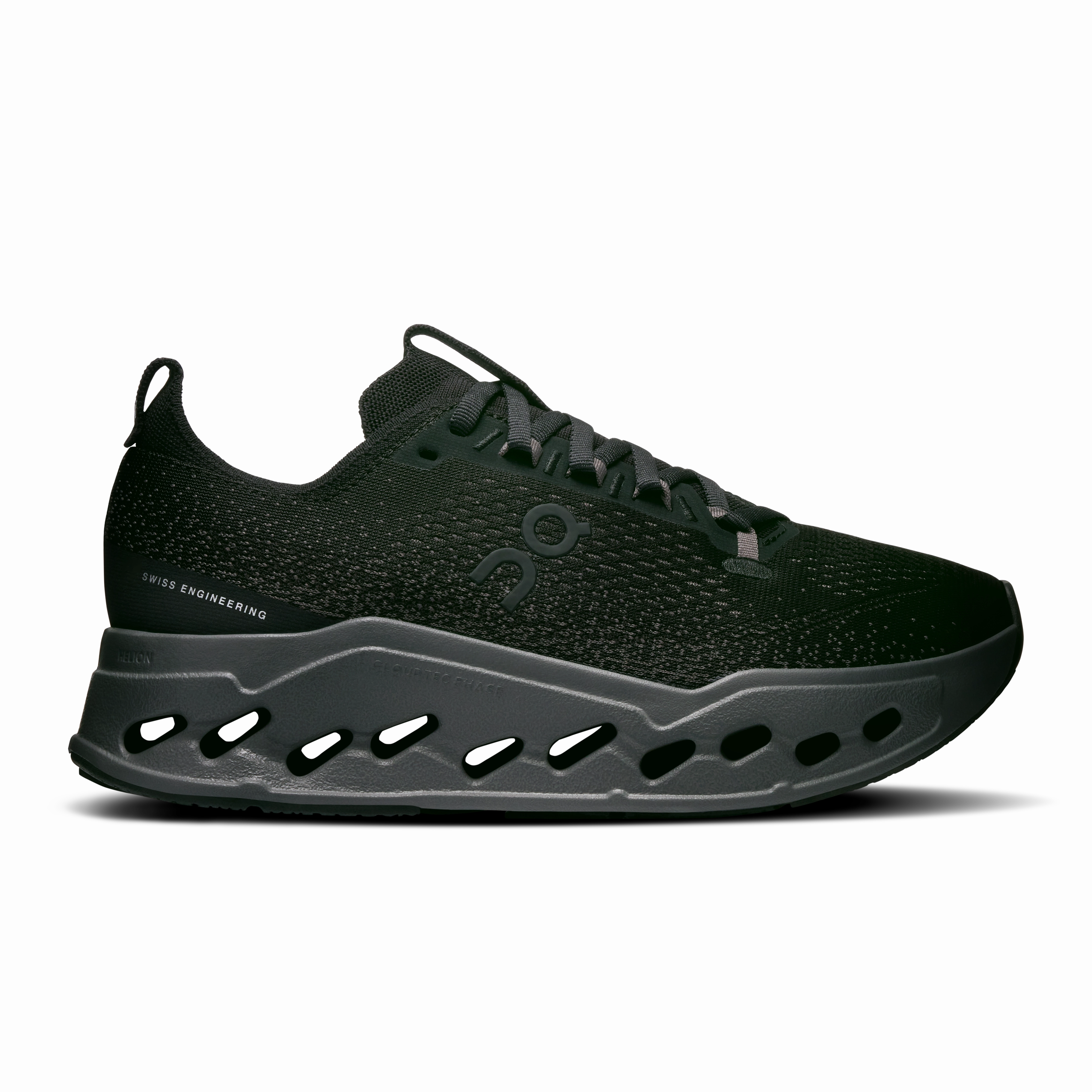 Running Shoes Cambridge On Running Women's Cloudsurfer Max Wide Shoes - Black / Eclipse