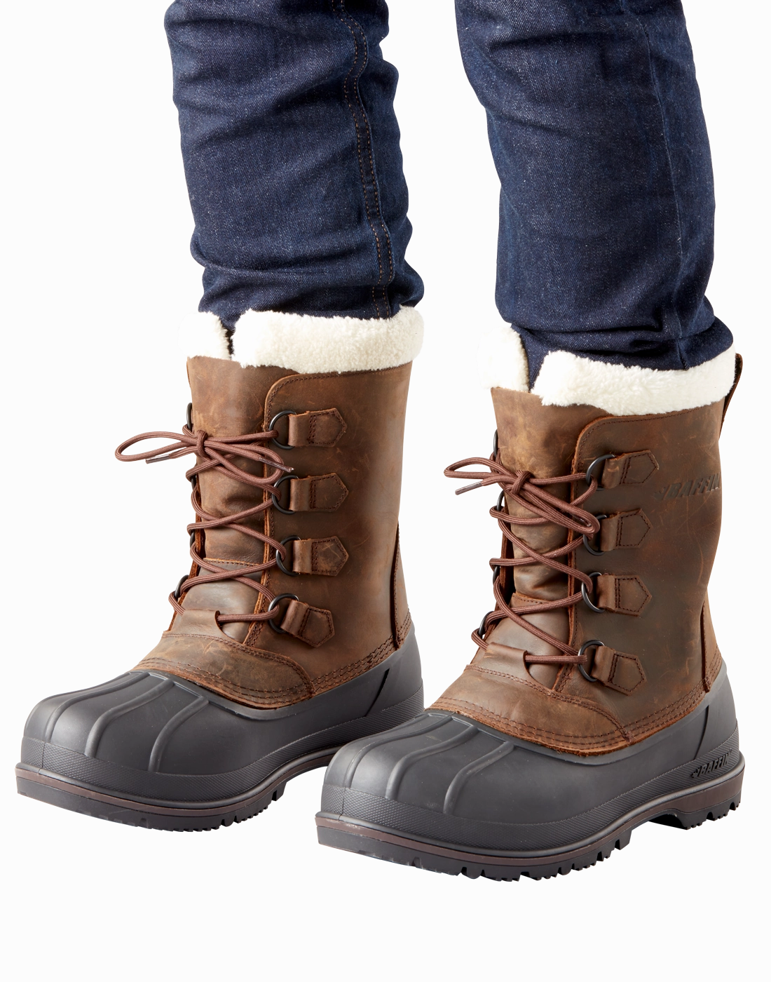 Walking Or Hiking Shoes 'Baffin' Men's 12" Canada Insulated WP Boot - Brown