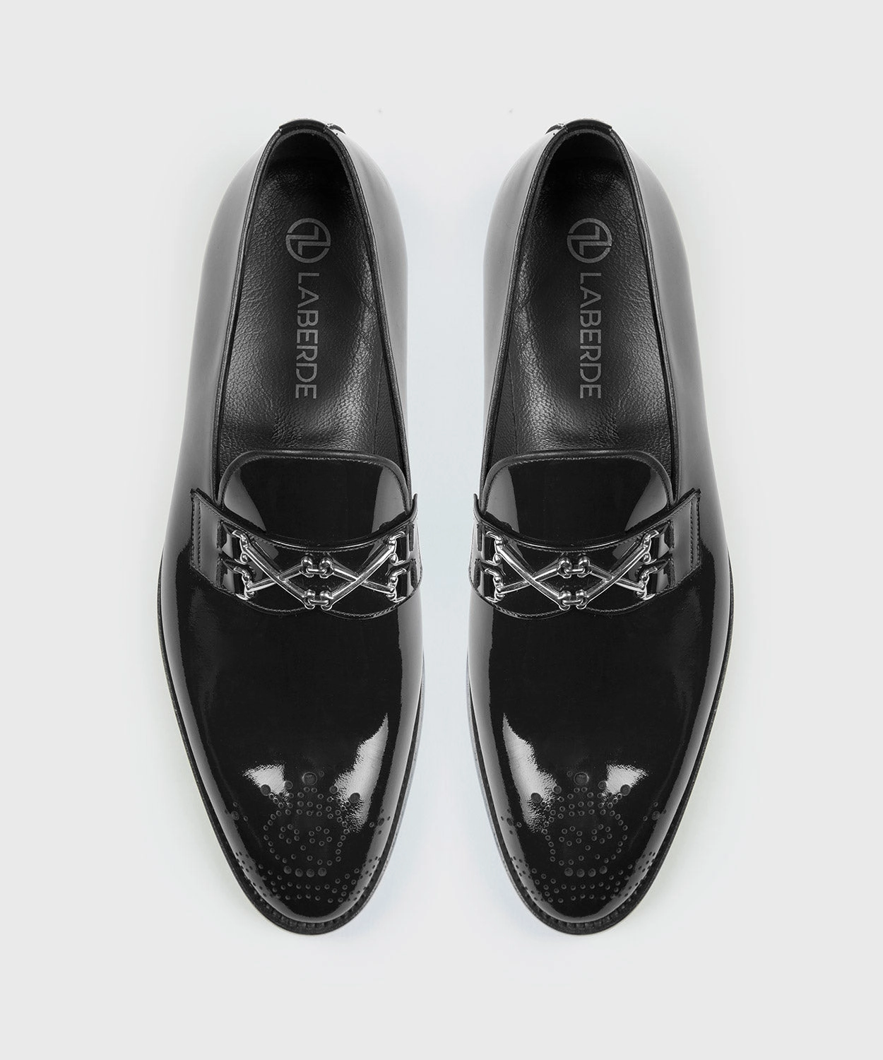 Turnlock Loafers Patent Leather Shoes