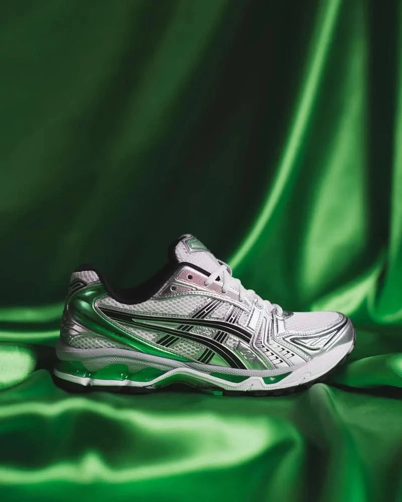 Asics Gel-venture 9 Running Shoes ASICS Gel-Kayano 14 White Malachite Green