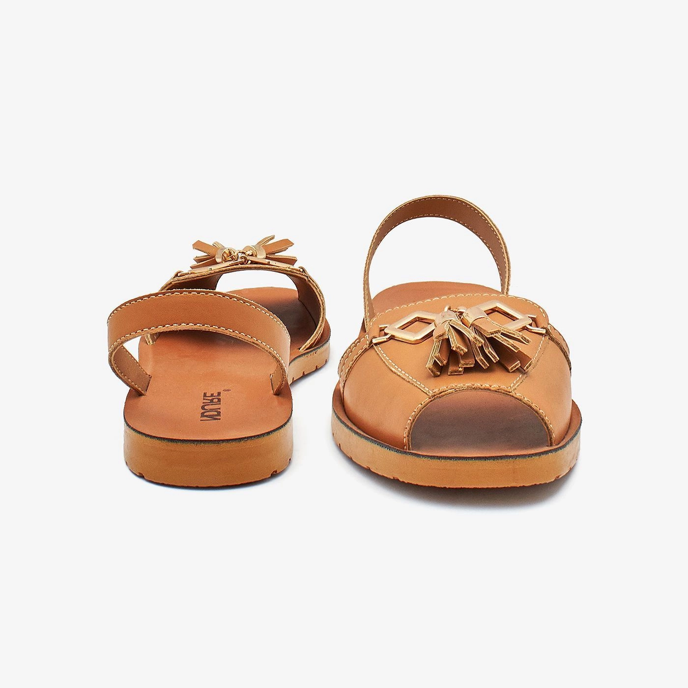 High Top Sandals Stylish Single Vamp Sandals