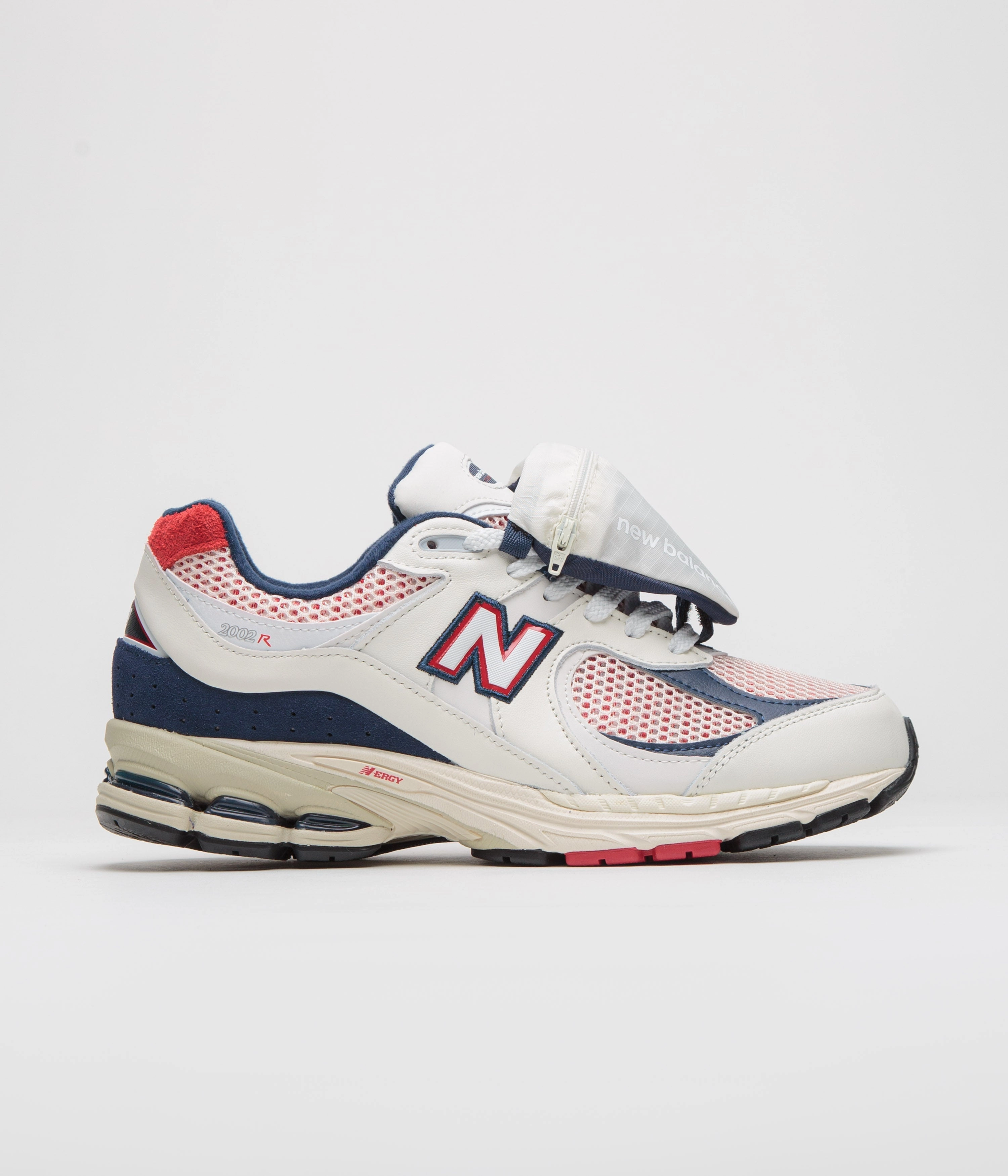 New Balance 2002R Shoes - Sea Salt / Red / Blue New Balance Factory Store St Augustine