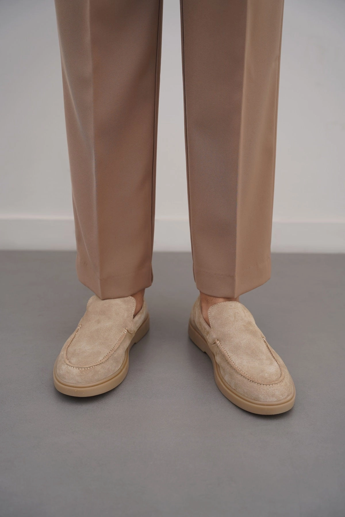 SUEDE LEATHER SLIP-ON LOAFERS Multicolor Loafers