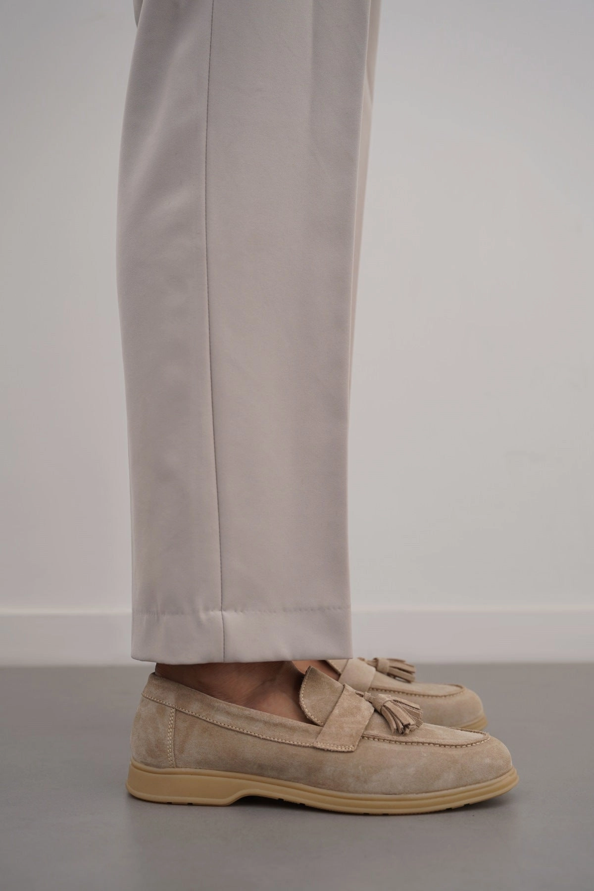 Derby Loafers SUEDE LEATHER TASSEL LOAFERS