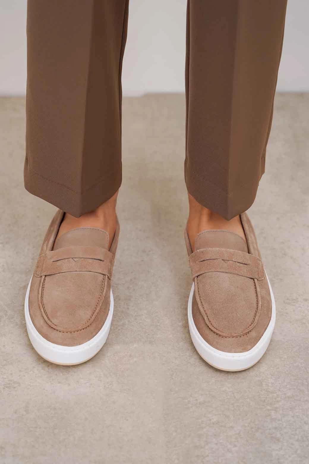 Ugg Loafers SUEDE PENNY LOAFERS