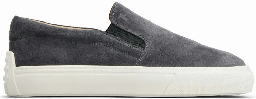 Loafers With Toe Separation SUEDE SLIP-ON LOAFERS