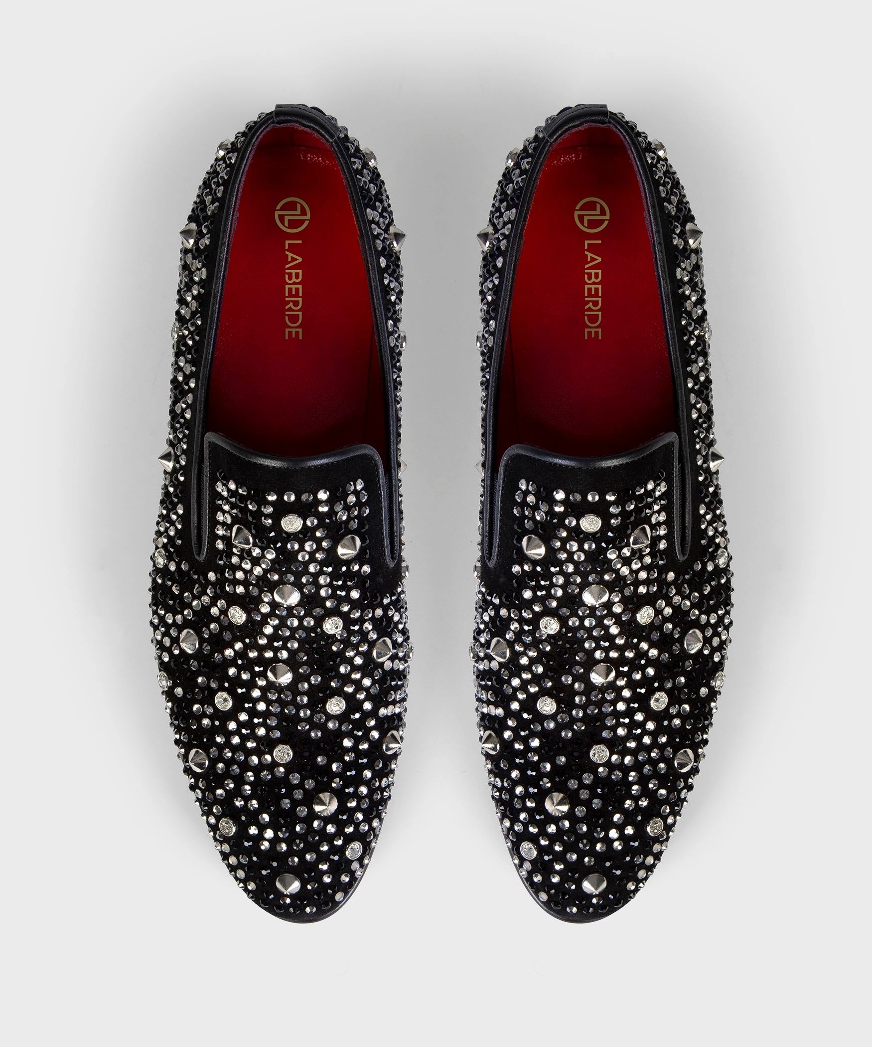 Loafers Moccasins Suede With Stones