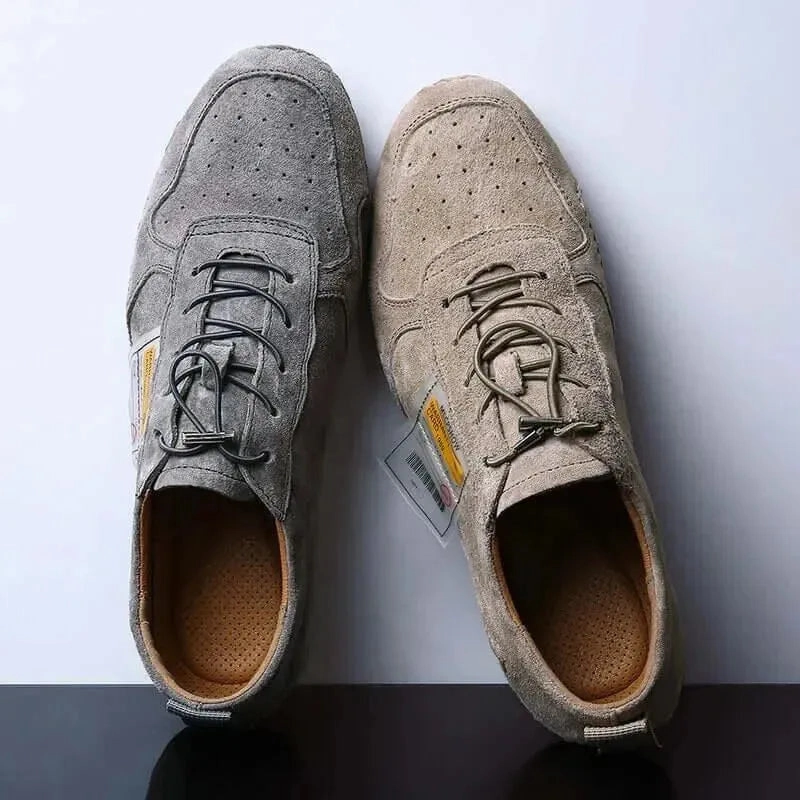 Finch - Leather Lace-Up Sneakers  Trainers Designer Sneakers On Sale