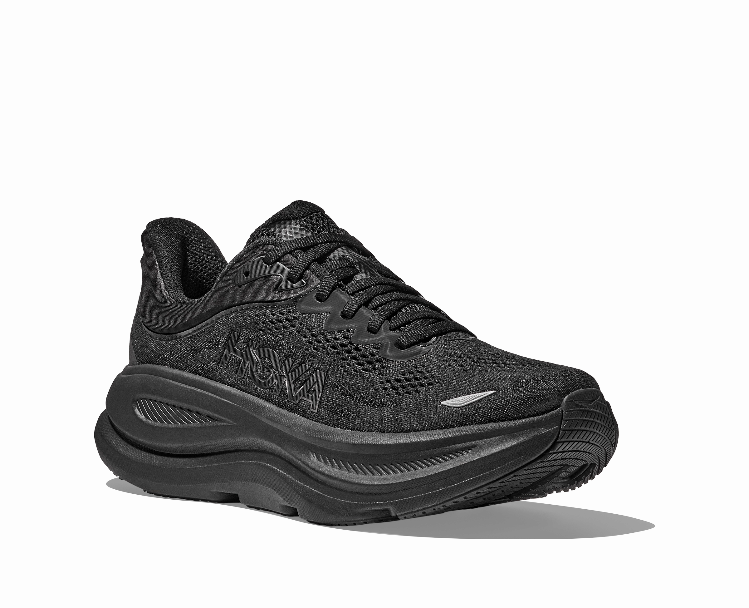 Hoka Bondi 9 Women's Running Shoe Black Alternative To Shoes