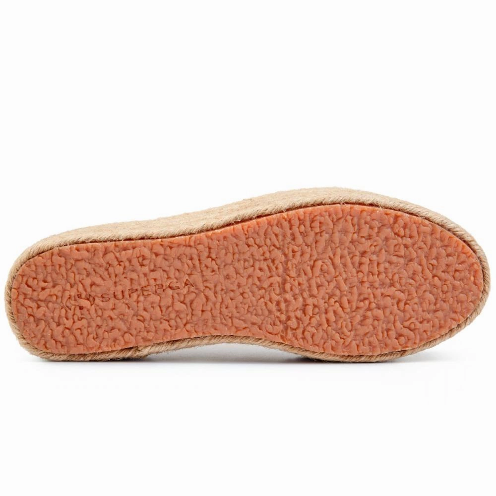 Superga sneakers da donna con zeppa corda 2790 COTROPE W S0099Z0 901 white Boot Sneakers