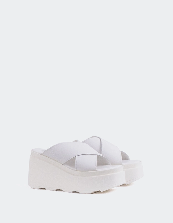 Sandals For Business Casual Grateful White Leather