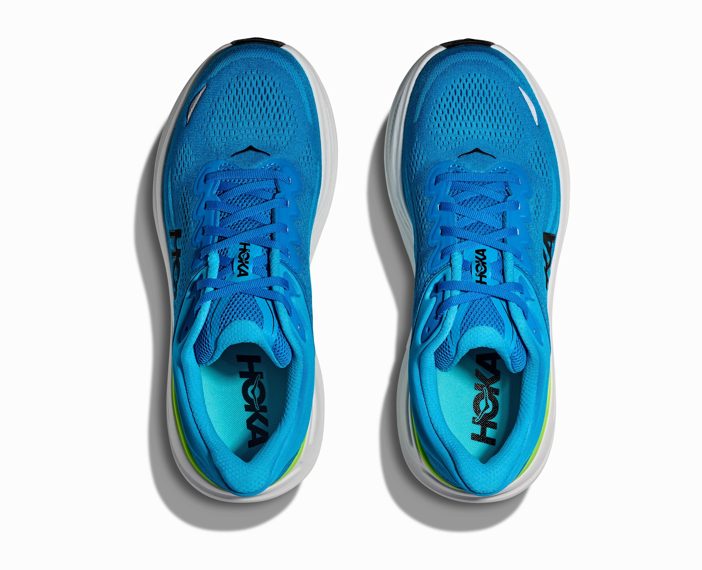 HOKA Men's Bondi 9 - SKYWARD BLUE / HOKA BLUE (Wide) Shoes X