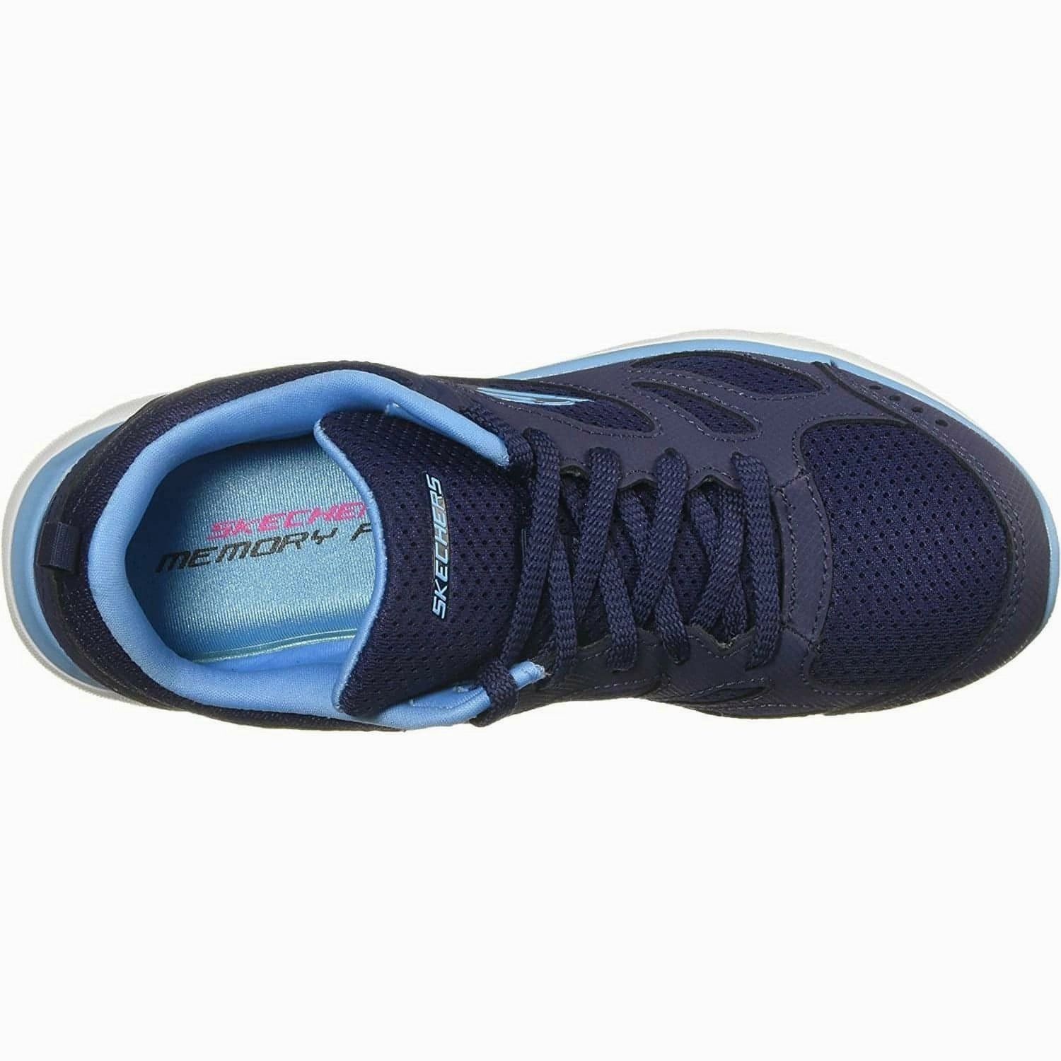 Nb Cross Training Shoes Skechers Summits Suited Womens Training Shoes - Navy
