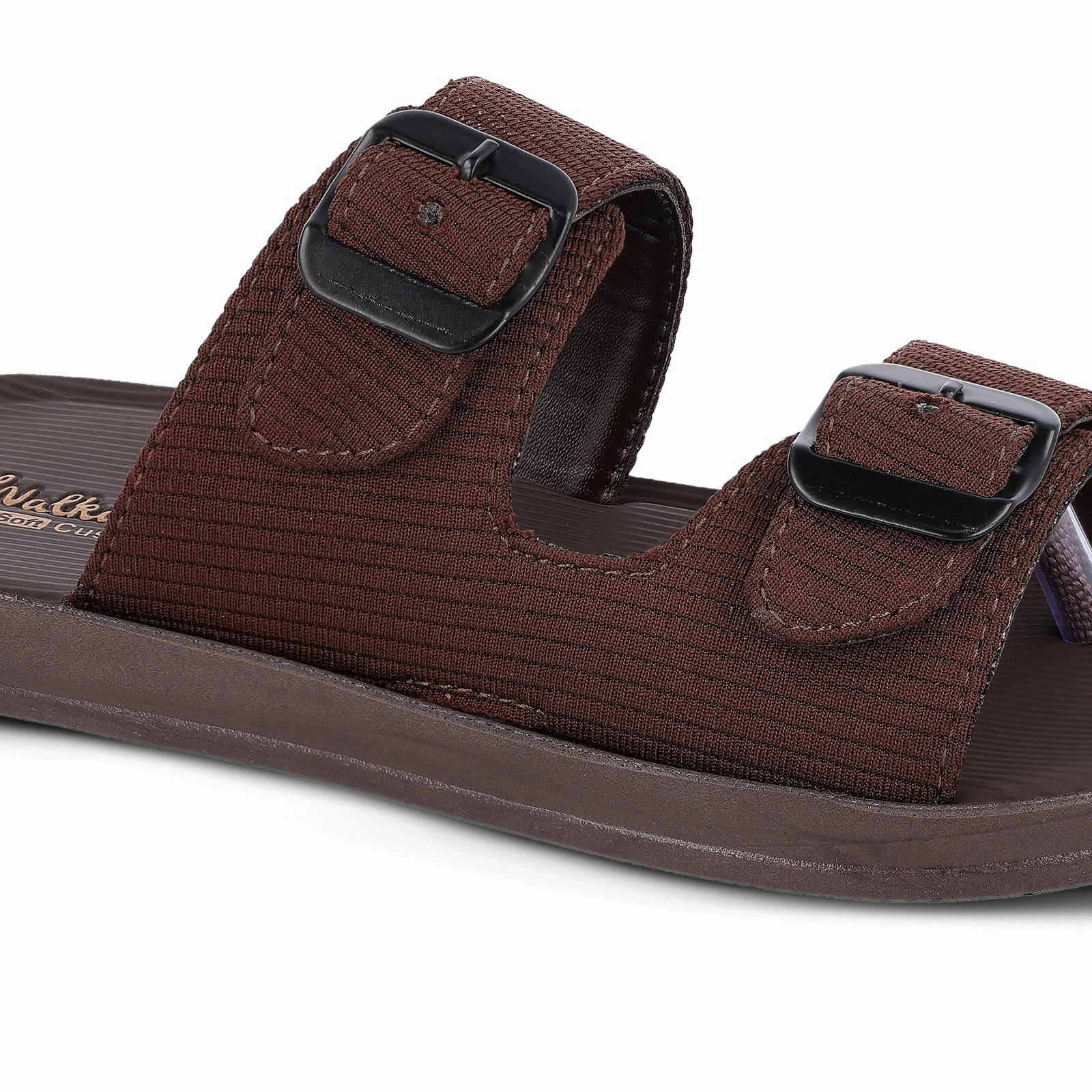 Men's Daily Wear Sandals - WGR53162 Brown Toddler Sandals With Straps
