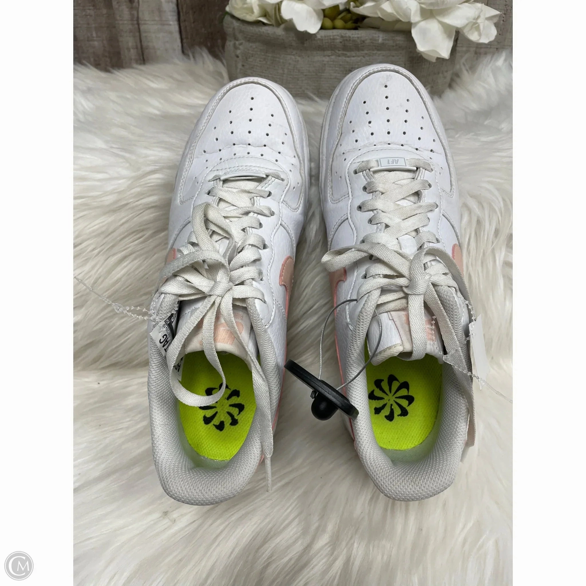 Shoes Like Nike Blazers Shoes Athletic By Nike In Pink & White, Size: 10.5