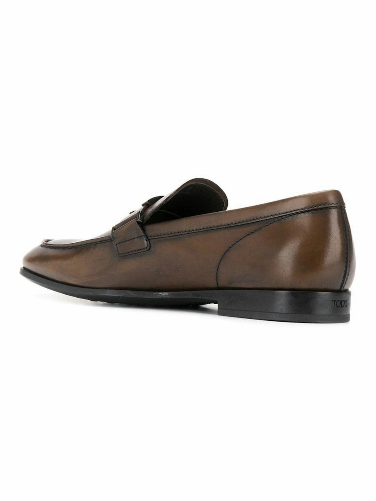T LOGO LEATHER LOAFERS Loafers Moccasins