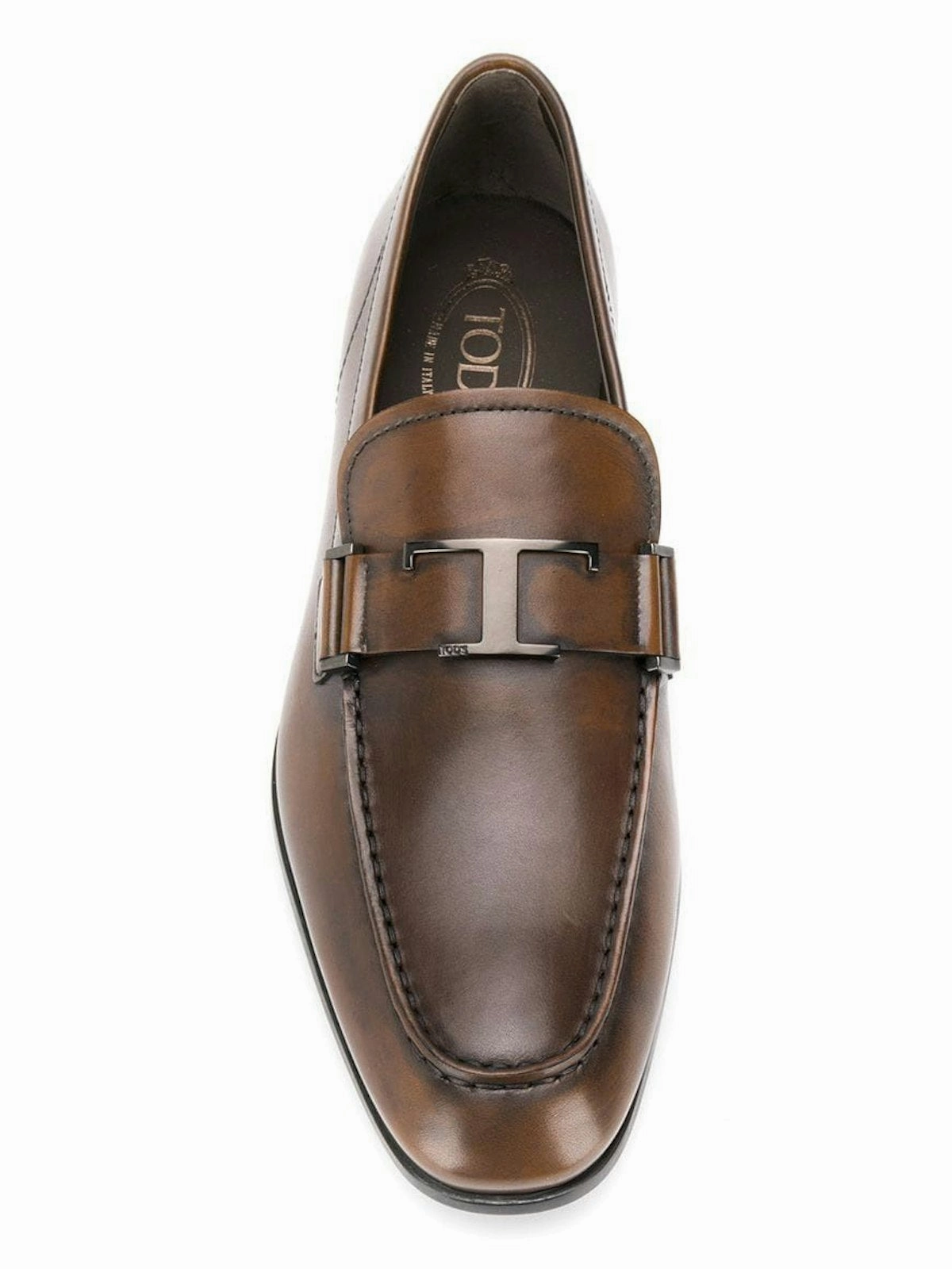 T LOGO LEATHER LOAFERS Uptown Loafers Reviews