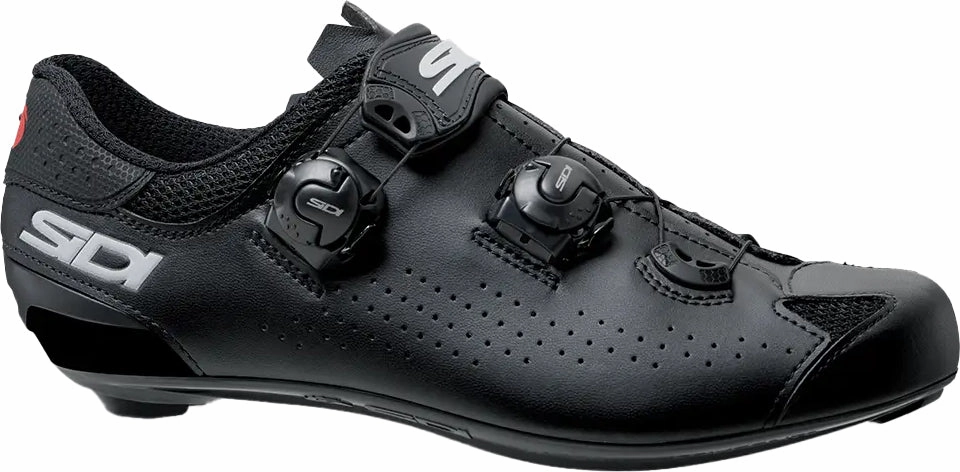 Sidi Genius 10 Road Cycling Shoes - Black Best Cycling Touring Shoes