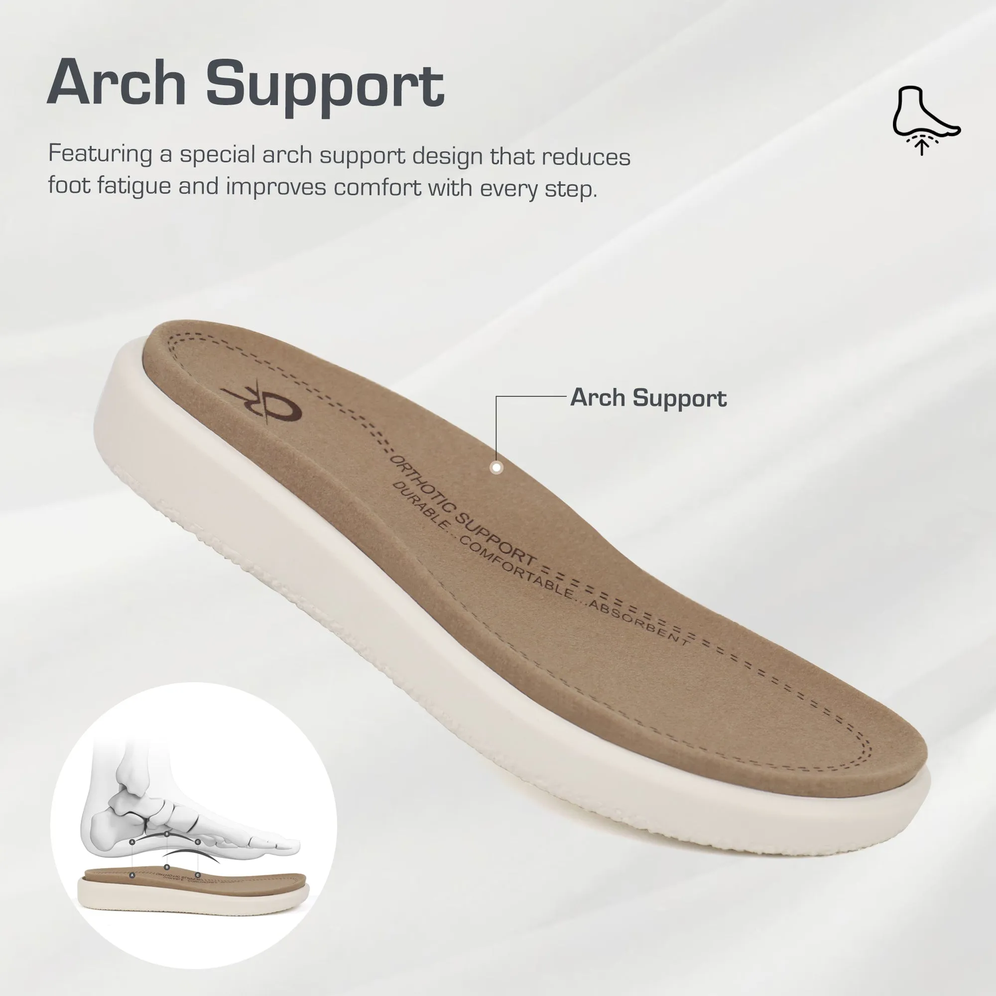 Sandals International Tan Arch Support Sandals-Kitty