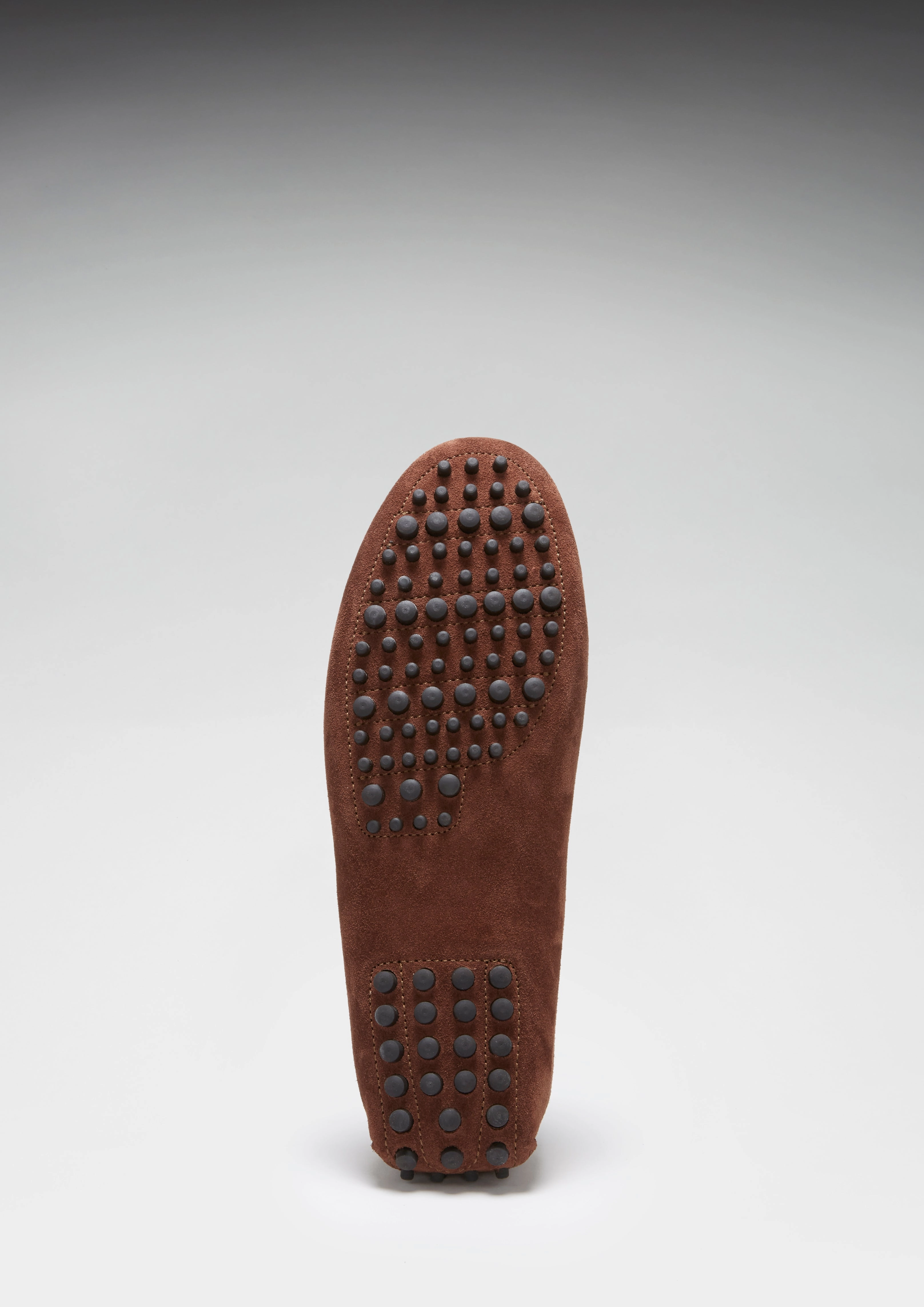 Tasselled Driving Loafers, mahogany brown suede Casual Work Loafers