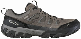 'Oboz' Men's Sawtooth X B-Dry WP Low Hiker - Charcoal Grounded Hiking Shoes