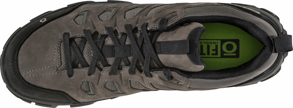 'Oboz' Men's Sawtooth X B-Dry WP Low Hiker - Charcoal Best Hiking Shoes For Muddy Conditions