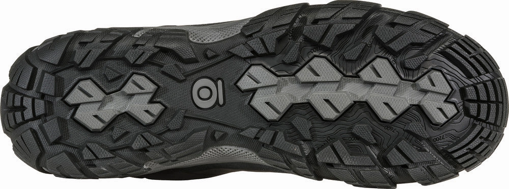 Drew 'Oboz' Men's Sawtooth X B-Dry WP Low Hiker - Charcoal
