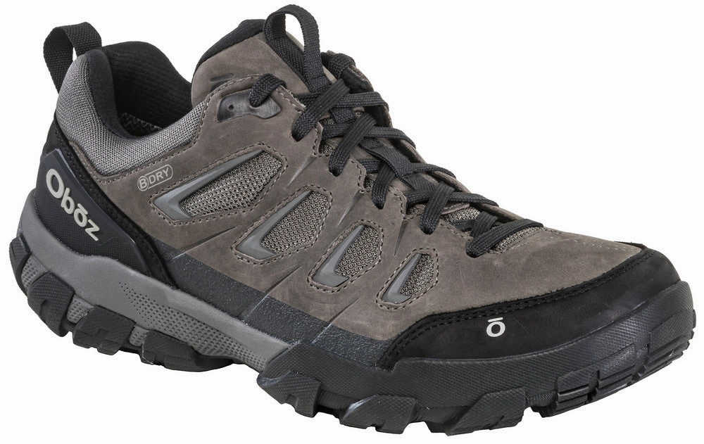 'Oboz' Men's Sawtooth X B-Dry WP Low Hiker - Charcoal Hiking Shoes Queenstown