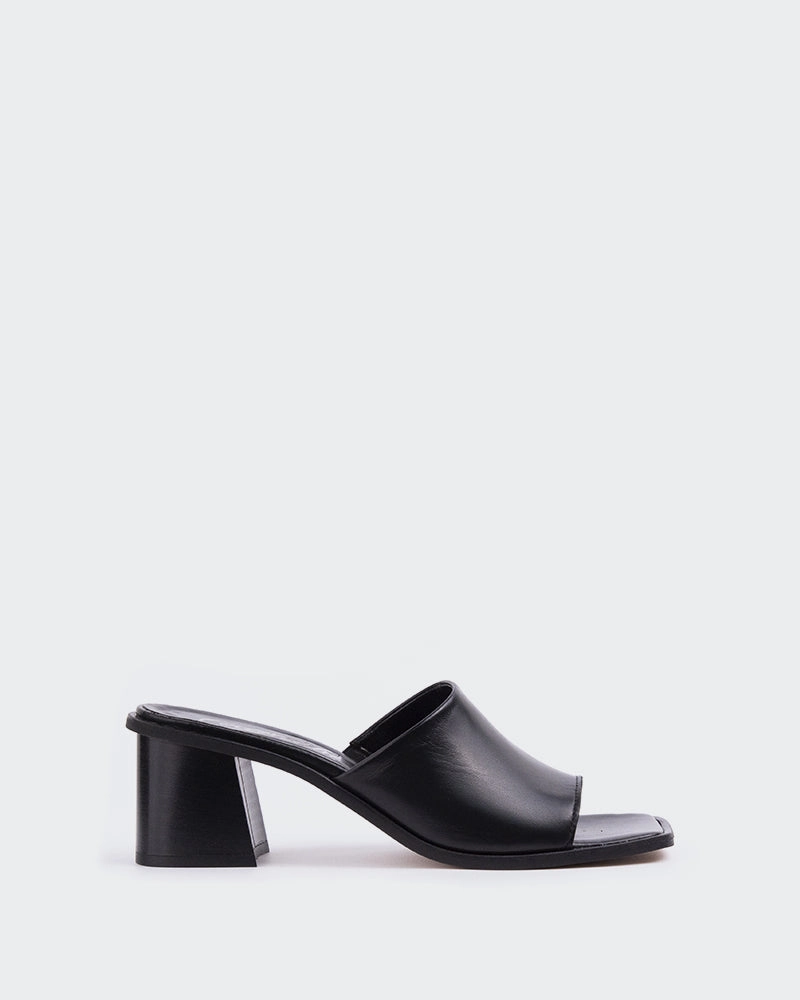 Sandals Black Friday Sale Temple Black Leather