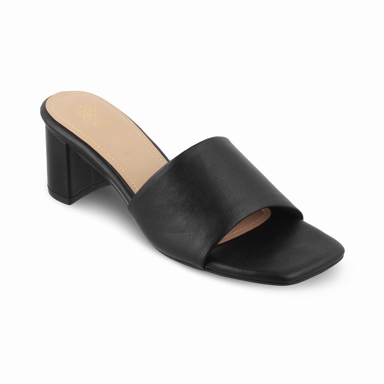 San Antonio Shoes Sandals The Bariz Black Women's Casual Block Heel Sandals Tresmode