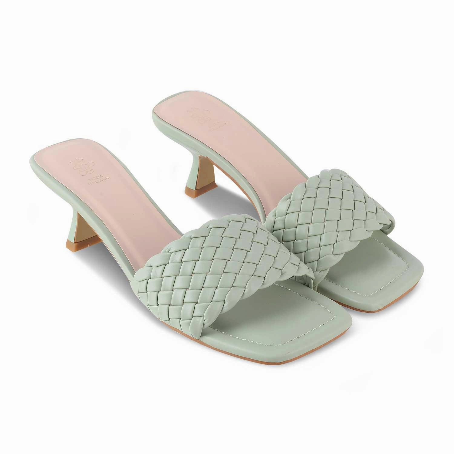 Sandals Barbados Hotel The Toscana Green Women's Dress Heel Sandals Tresmode