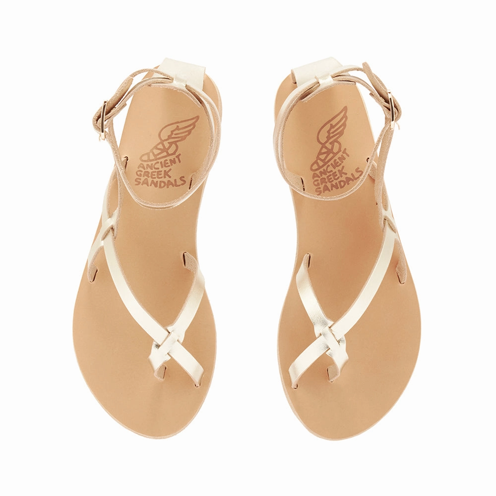 Wedge Heel Sandals Tomi Platinum