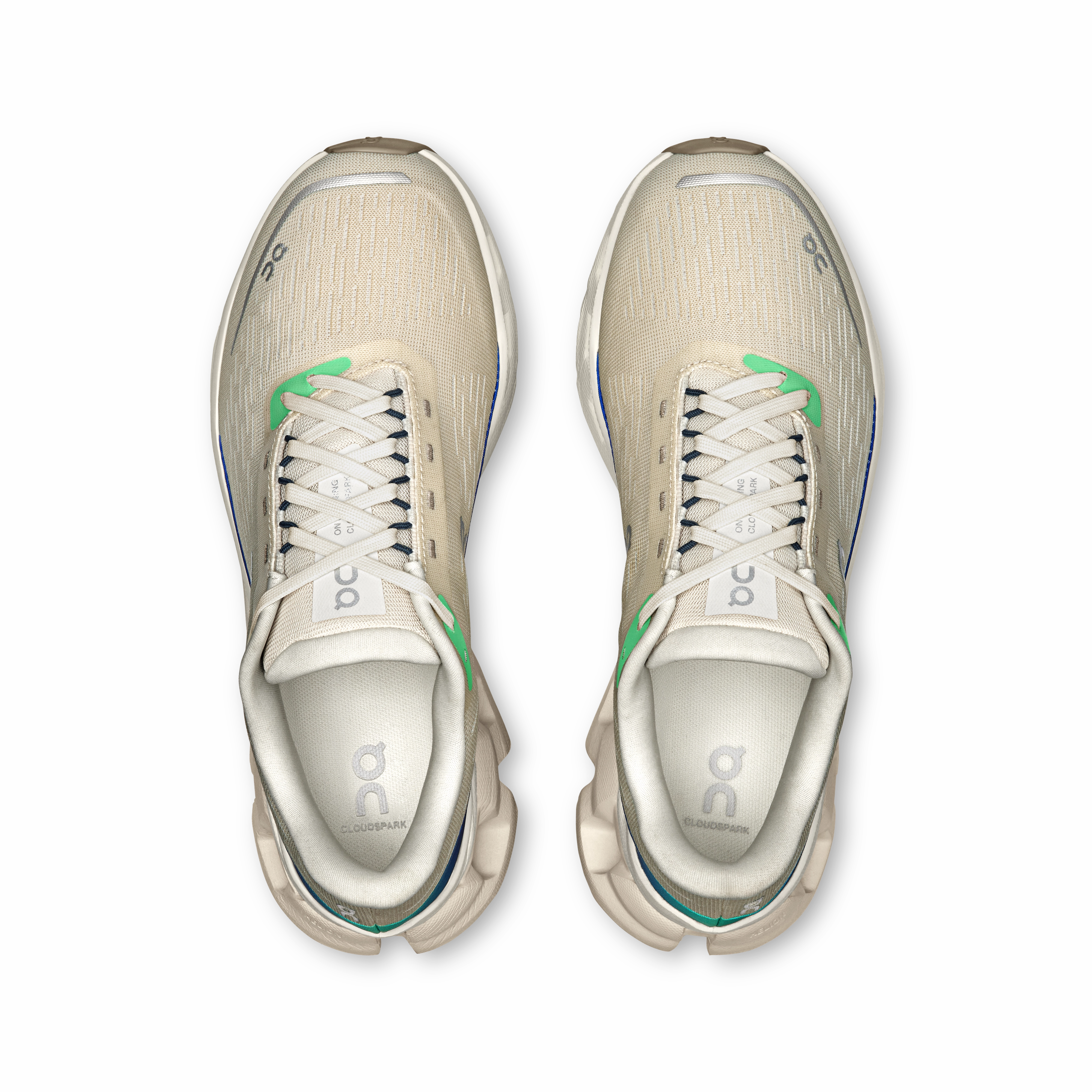 Cheap Decent Running Shoes On Running Women's Cloudspark Shoes - Cream / Honeydew