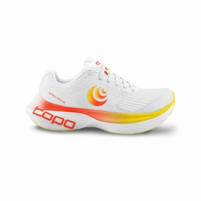 Running In Trail Shoes Topo Athletic | Men's Specter 2 Running Shoes - White/Sunset