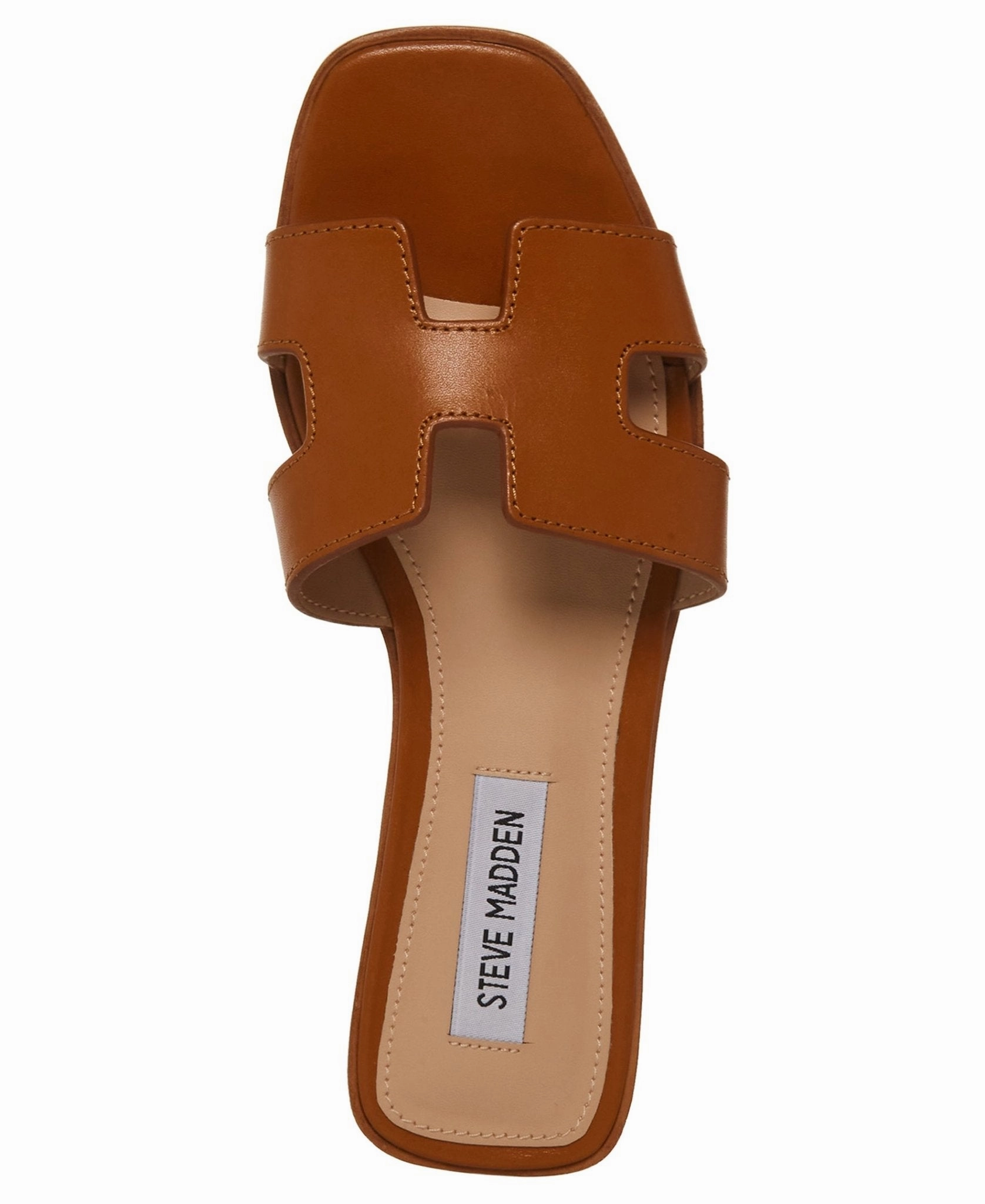 Arch Fit Sandals Steve Madden Hadyn Cognac Slide Sandals